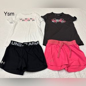 Under armour girls small set